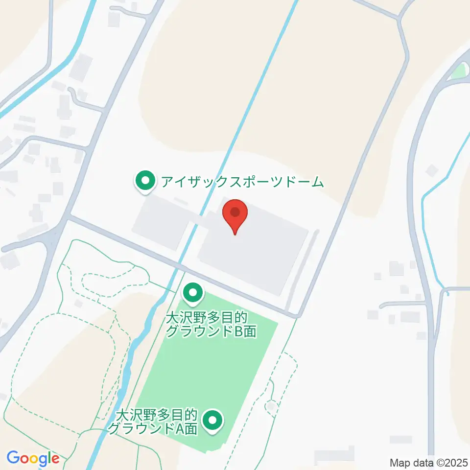 アイザックスポーツドーム周辺の駐車場・コインパーキング一覧地図