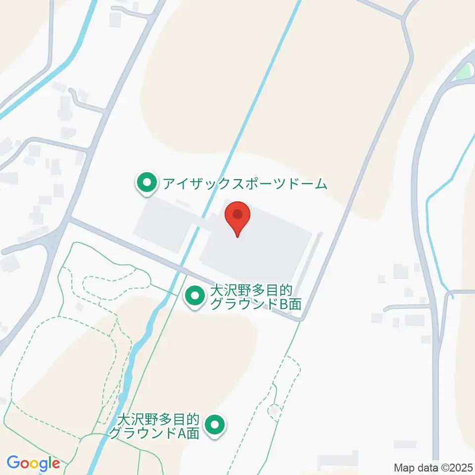アイザックスポーツドーム周辺の駐車場・コインパーキング一覧地図