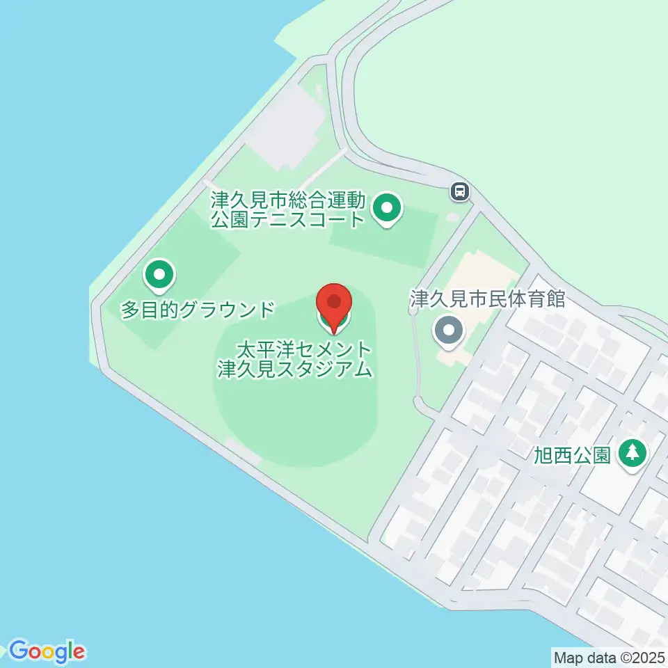 太平洋セメント津久見スタジアム周辺の駐車場・コインパーキング一覧地図