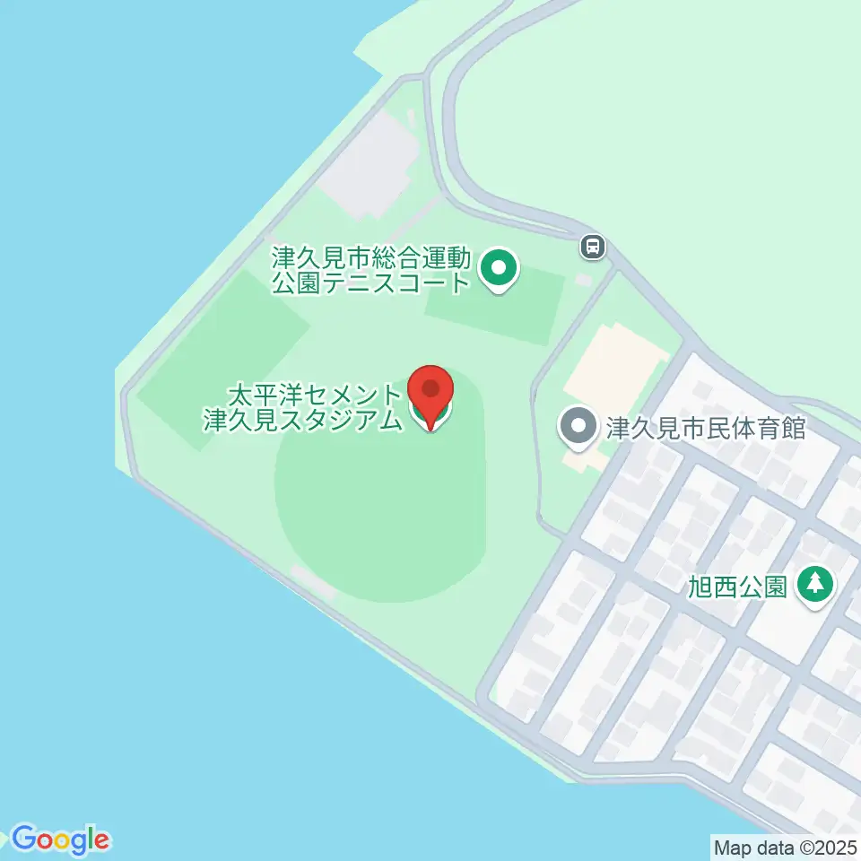 太平洋セメント津久見スタジアム周辺の駐車場・コインパーキング一覧地図