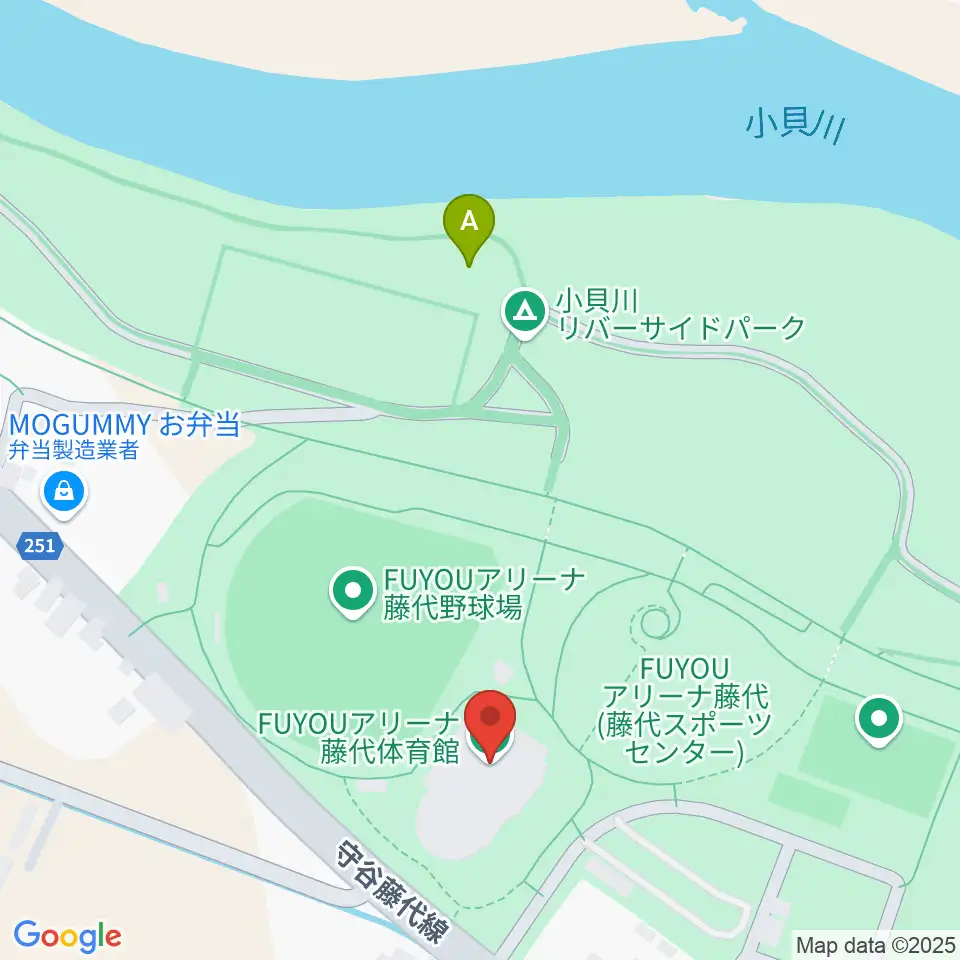 FUYOUアリーナ藤代周辺の駐車場・コインパーキング一覧地図