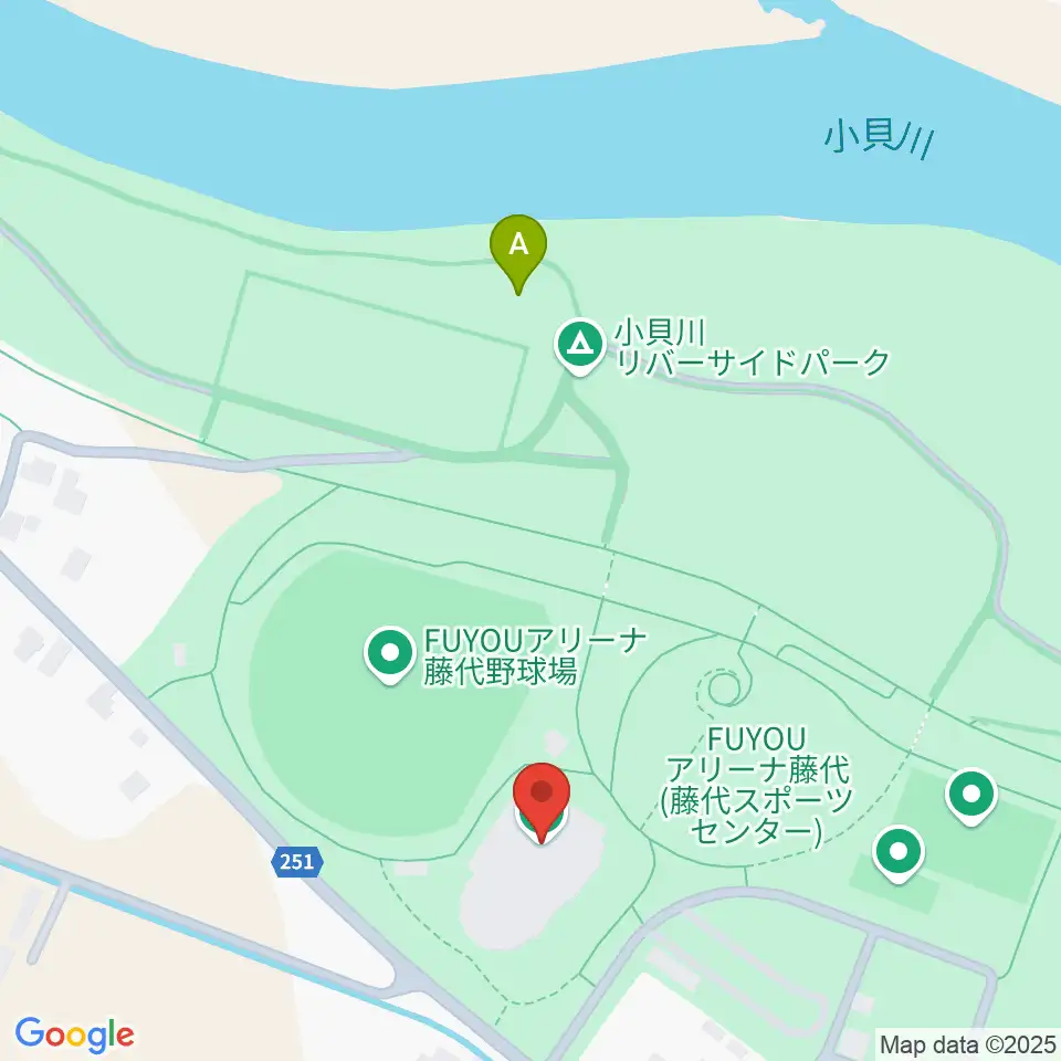 FUYOUアリーナ藤代周辺の駐車場・コインパーキング一覧地図