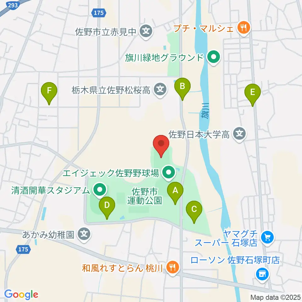 コンチネンタルホームフィールド周辺の駐車場・コインパーキング一覧地図