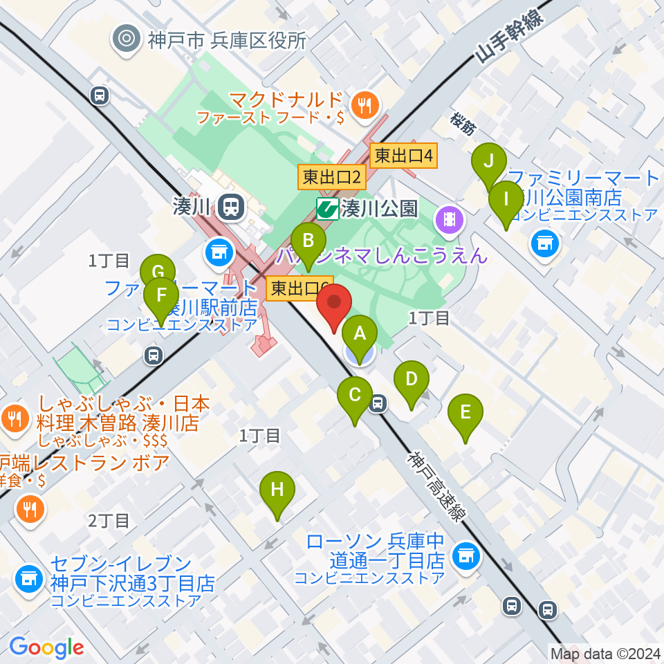 Studio Neko周辺の駐車場・コインパーキング一覧地図