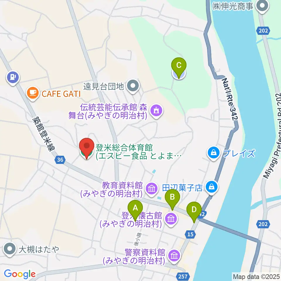 エスビー食品とよま蔵ジアム周辺の駐車場・コインパーキング一覧地図