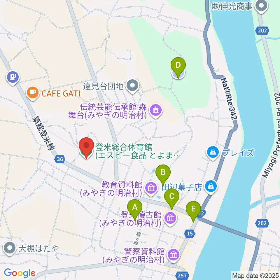 エスビー食品とよま蔵ジアム周辺の駐車場・コインパーキング一覧地図