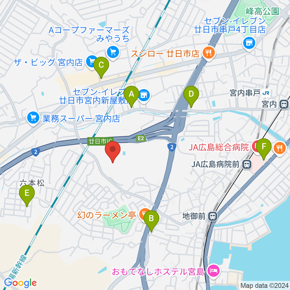 三共ディスプレイ グリーンフィールド周辺の駐車場・コインパーキング一覧地図