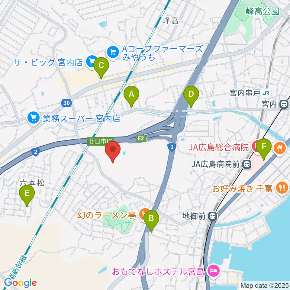 三共ディスプレイ グリーンフィールド周辺の駐車場・コインパーキング一覧地図