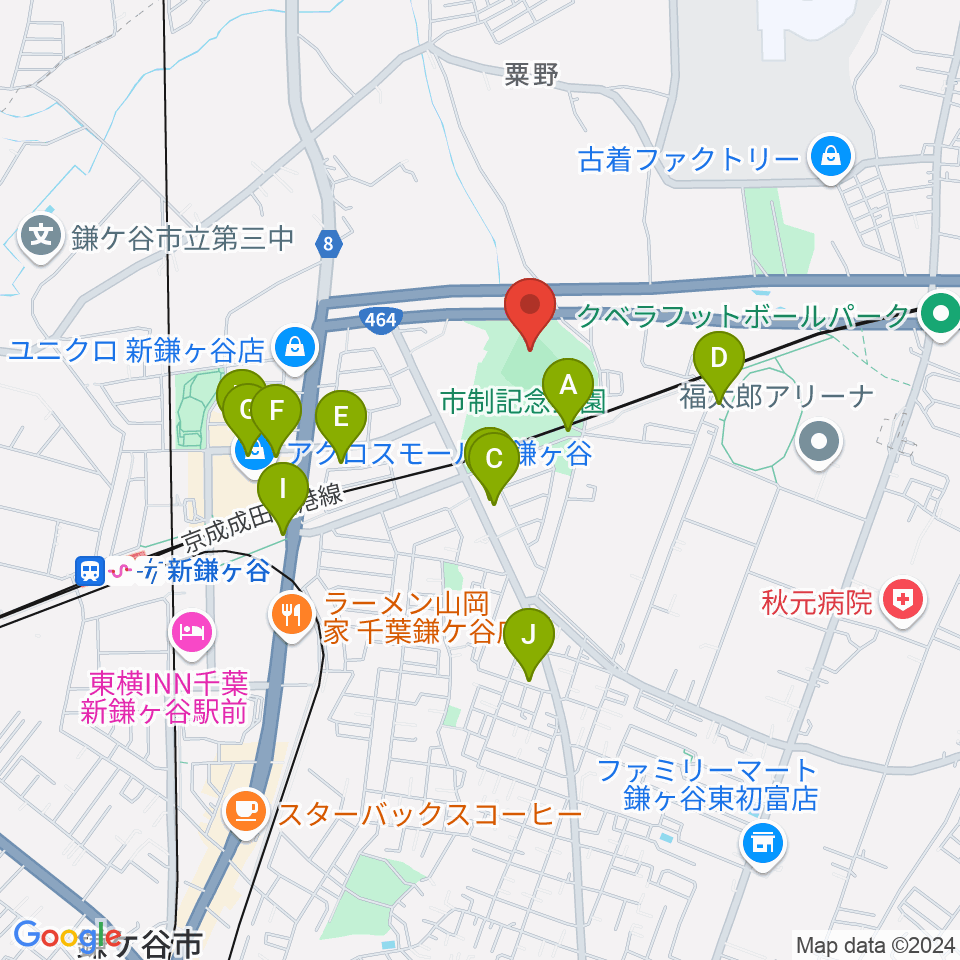 福太郎野球場周辺の駐車場・コインパーキング一覧地図