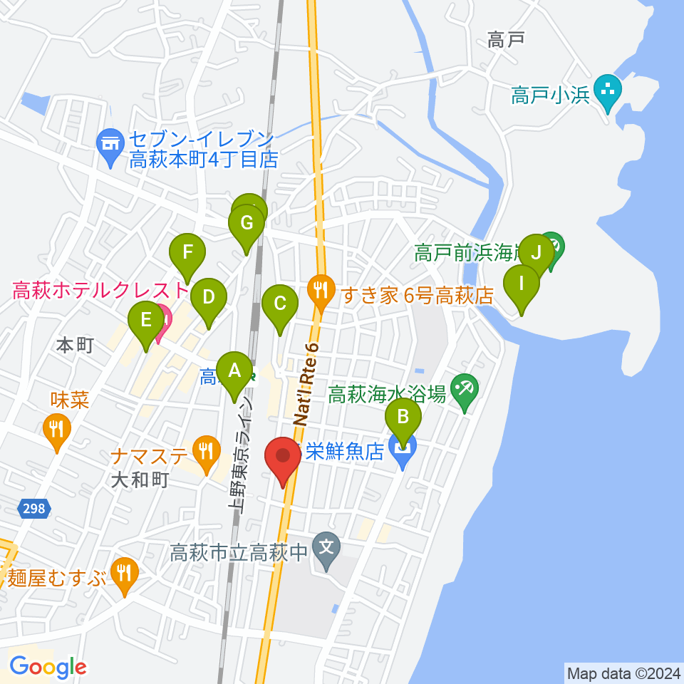 Voodoo Studio周辺の駐車場・コインパーキング一覧地図