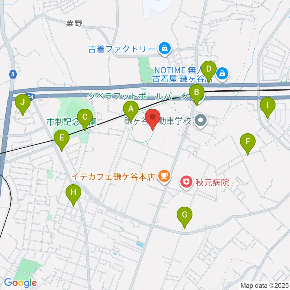 福太郎スタジアム周辺の駐車場・コインパーキング一覧地図