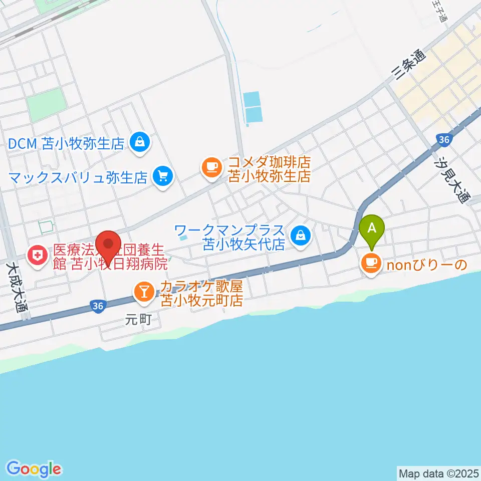 アブロス矢代スポーツセンター周辺の駐車場・コインパーキング一覧地図