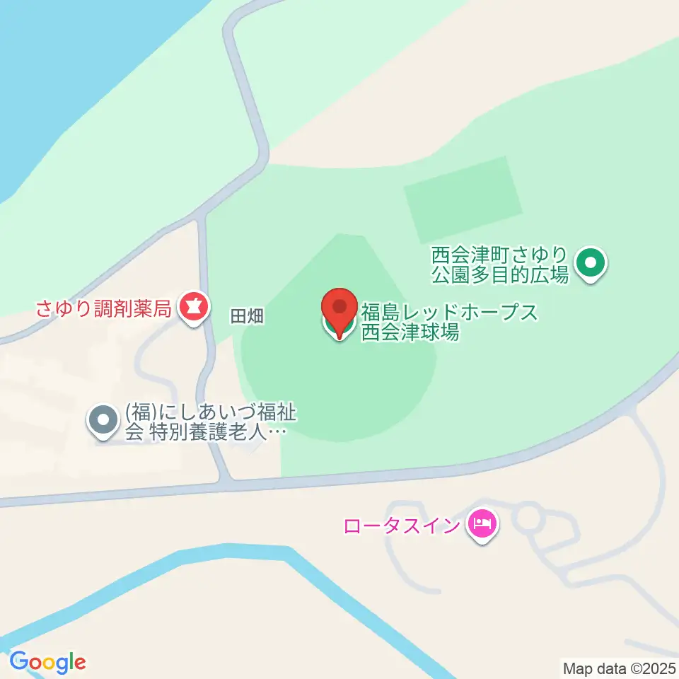 福島レッドホープス西会津球場周辺の駐車場・コインパーキング一覧地図