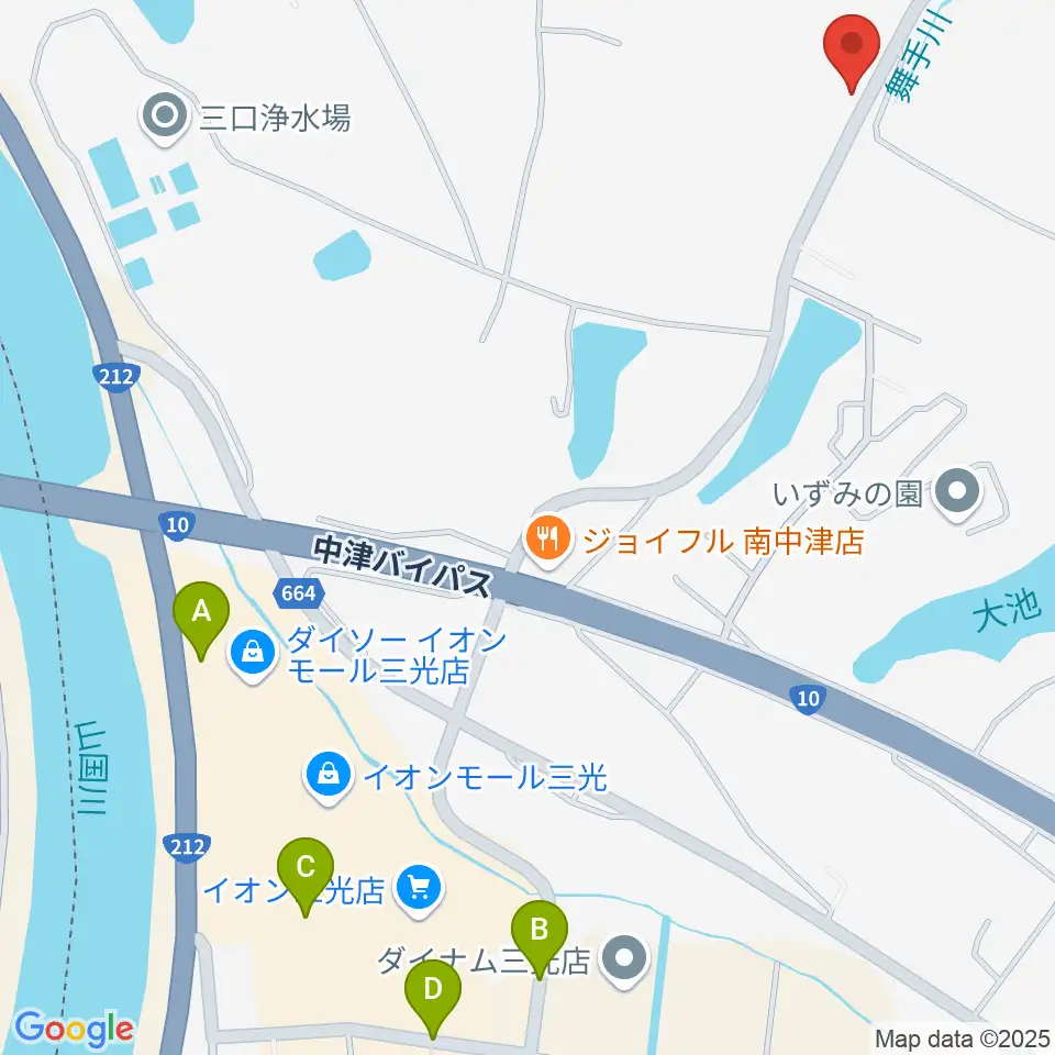 ディーアクトスポーツパーク永添周辺の駐車場・コインパーキング一覧地図
