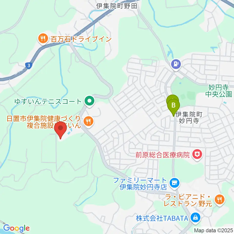 伊集院総合運動公園あいハウジング陸上競技場周辺の駐車場・コインパーキング一覧地図