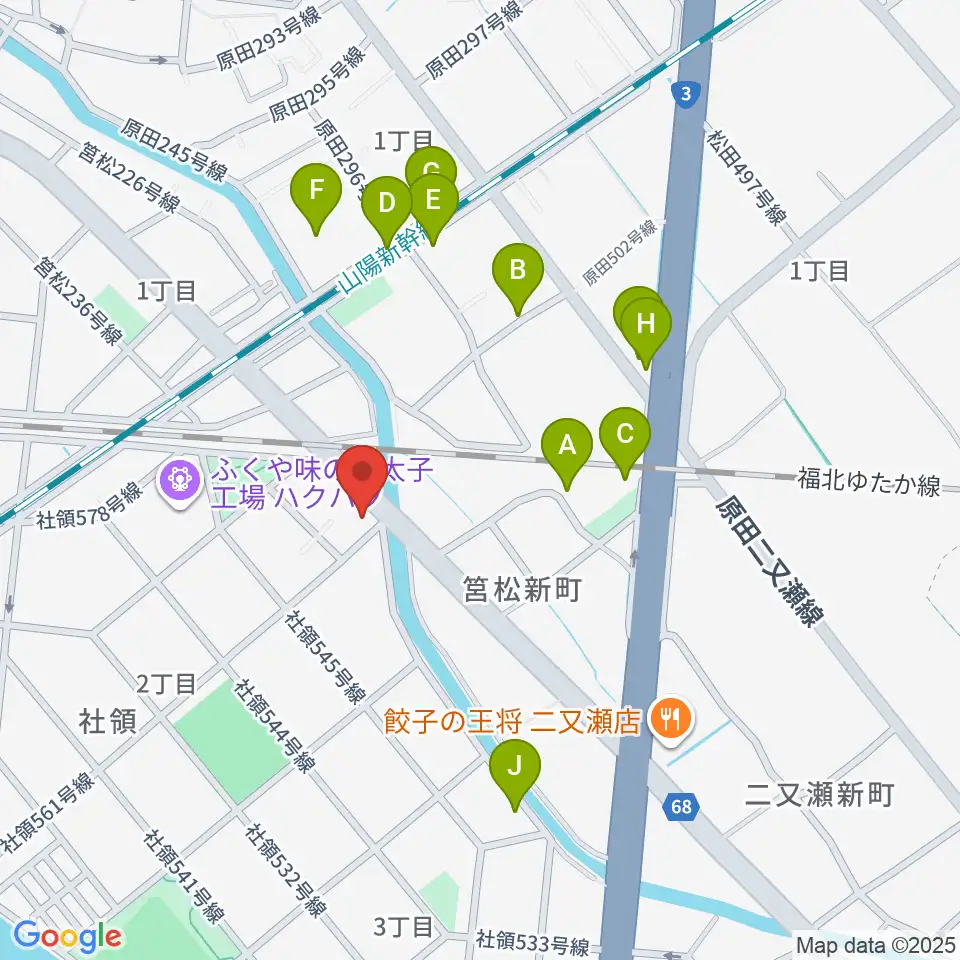 アイミュージックスタジオ周辺の駐車場・コインパーキング一覧地図