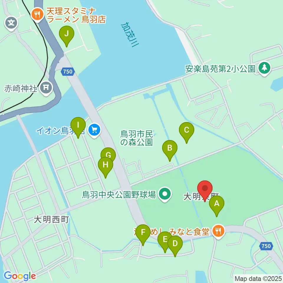 鳥羽市民体育館周辺の駐車場・コインパーキング一覧地図