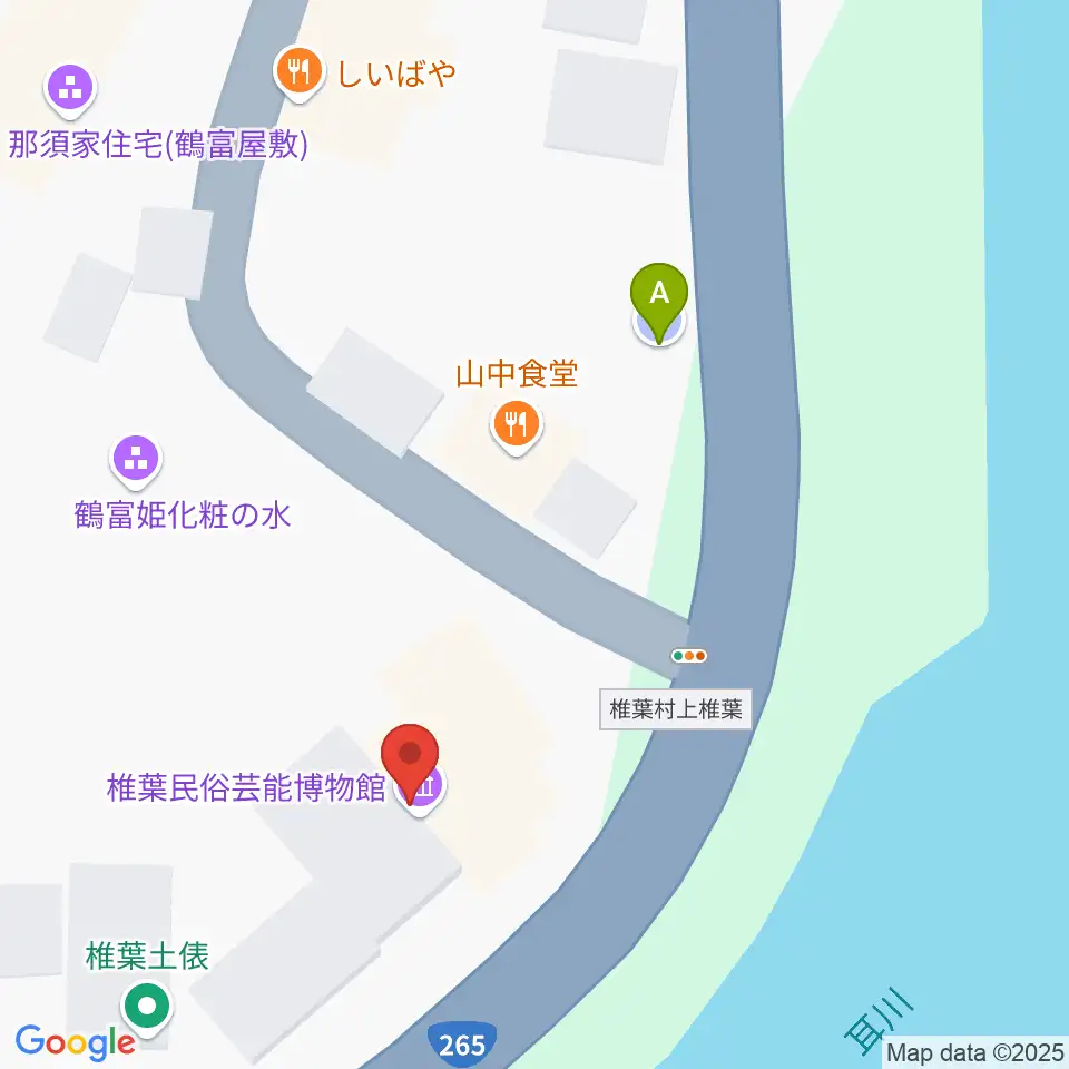 椎葉民俗芸能博物館周辺の駐車場・コインパーキング一覧地図