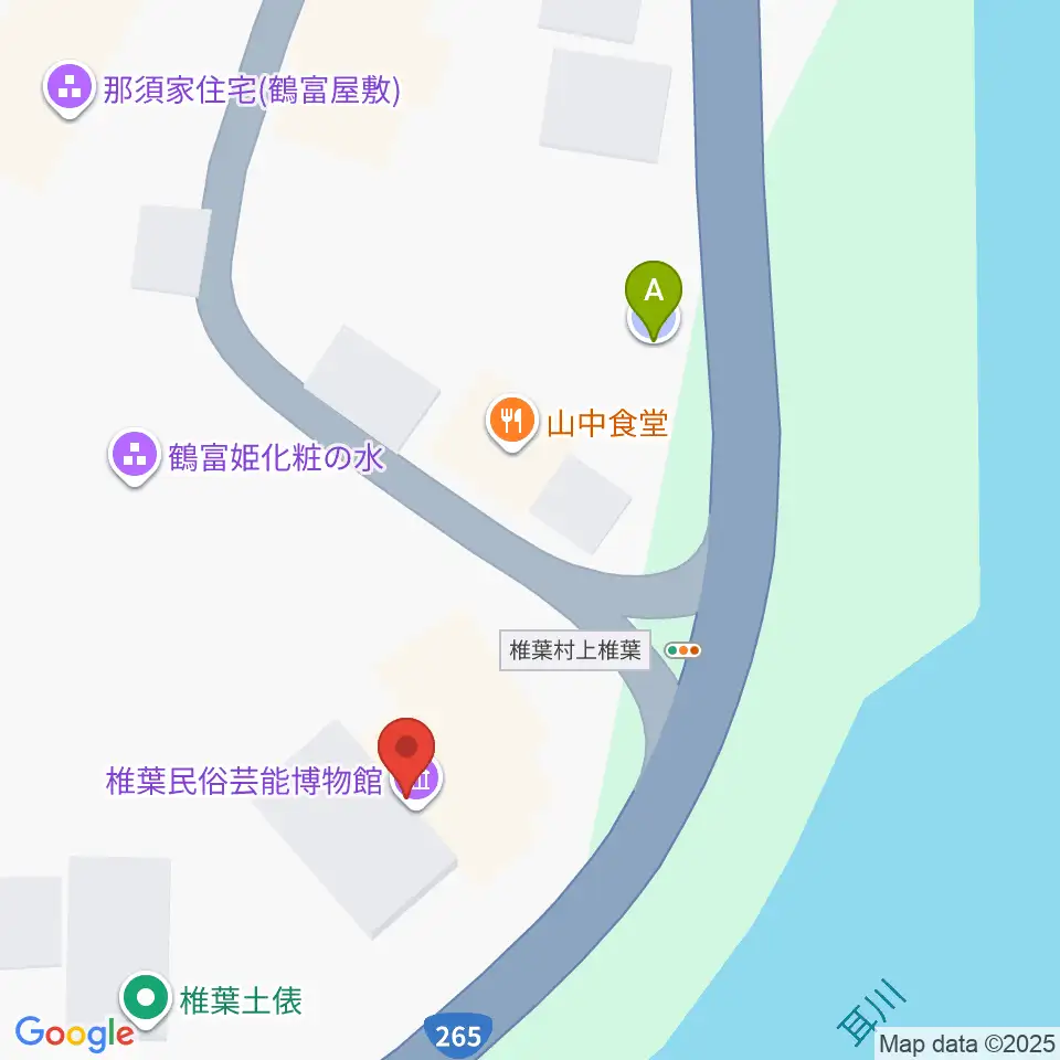 椎葉民俗芸能博物館周辺の駐車場・コインパーキング一覧地図