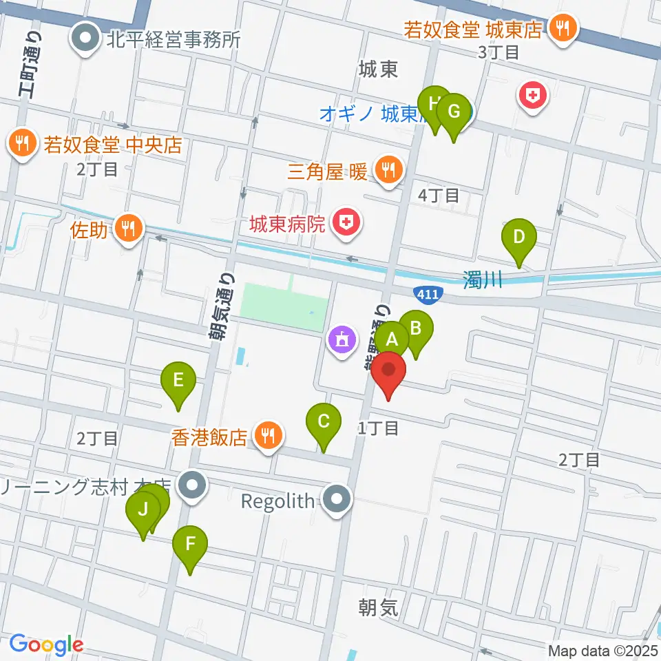 山梨平和ミュージアム 石橋湛山記念館周辺の駐車場・コインパーキング一覧地図