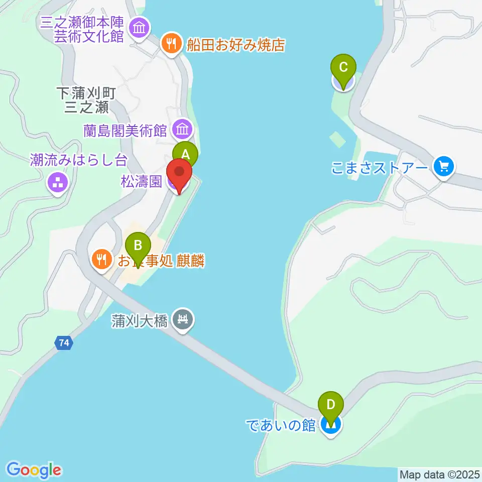 松濤園周辺の駐車場・コインパーキング一覧地図