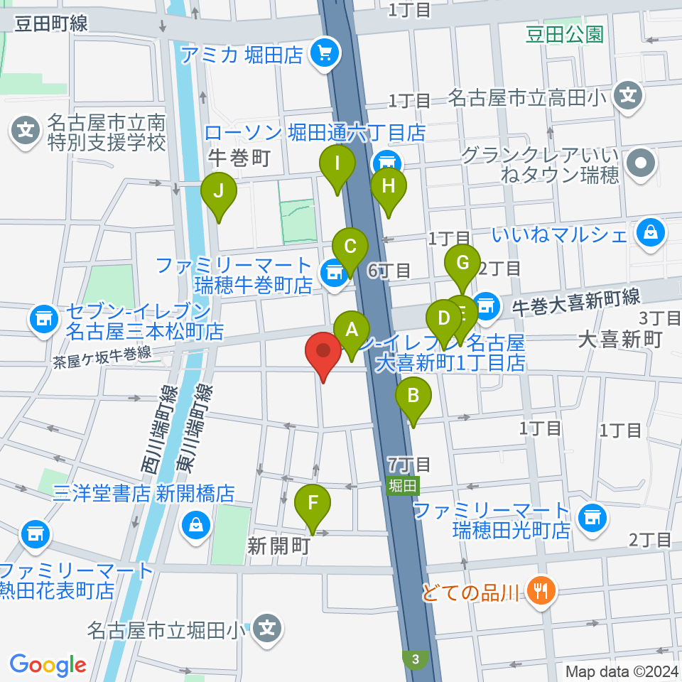 株式会社フルハウス周辺の駐車場・コインパーキング一覧地図