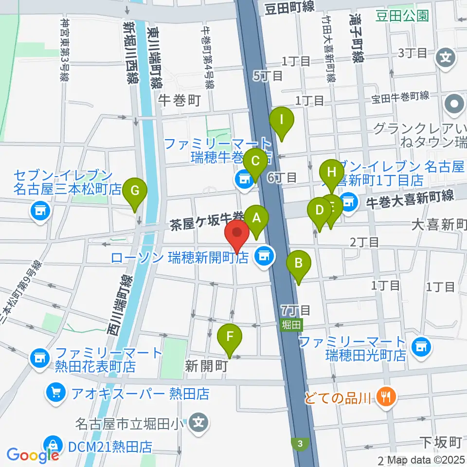 株式会社フルハウス周辺の駐車場・コインパーキング一覧地図