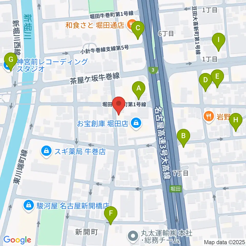 株式会社フルハウス周辺の駐車場・コインパーキング一覧地図