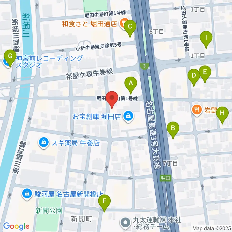株式会社フルハウス周辺の駐車場・コインパーキング一覧地図