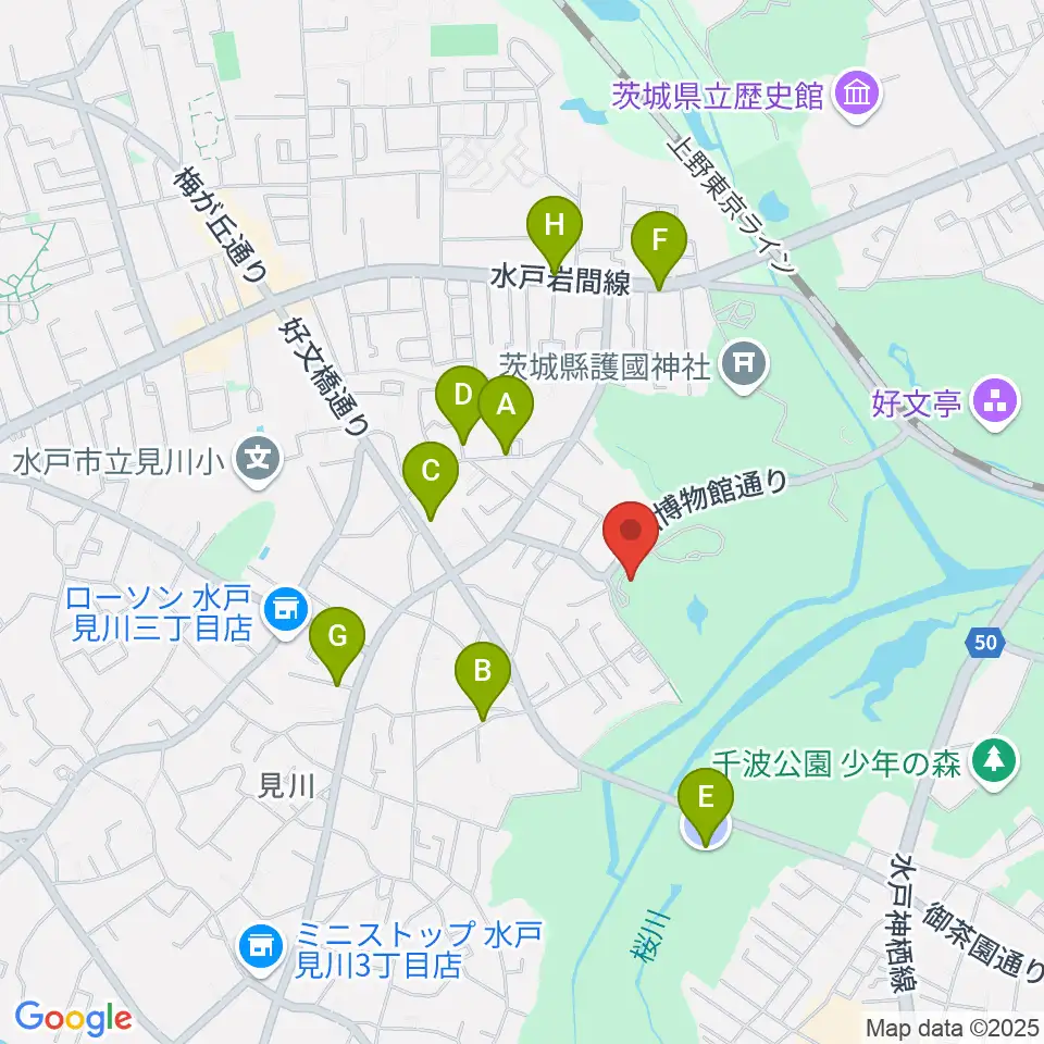 徳川ミュージアム周辺の駐車場・コインパーキング一覧地図