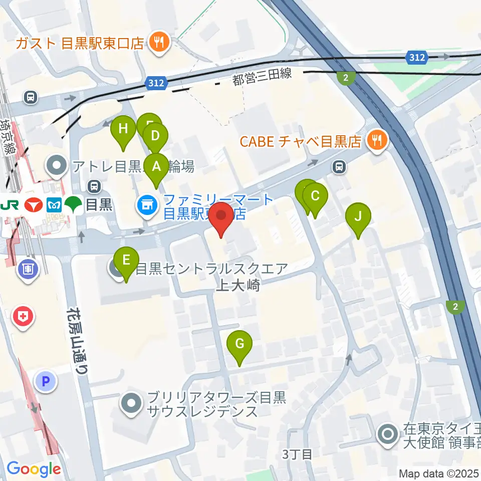 自転車文化センター周辺の駐車場・コインパーキング一覧地図