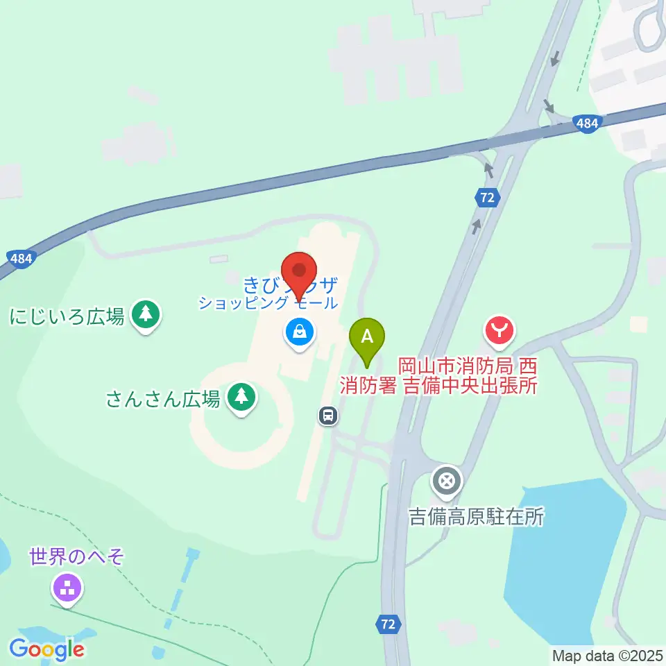 岡崎嘉平太記念館周辺の駐車場・コインパーキング一覧地図