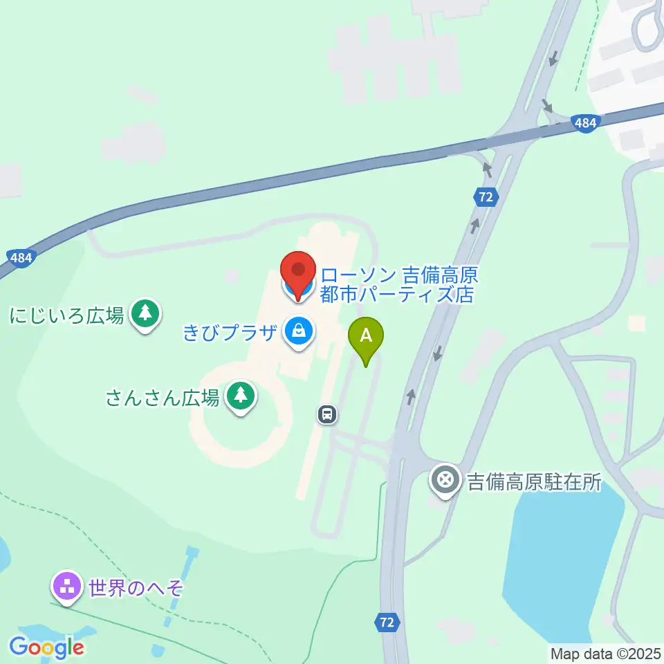 岡崎嘉平太記念館周辺の駐車場・コインパーキング一覧地図
