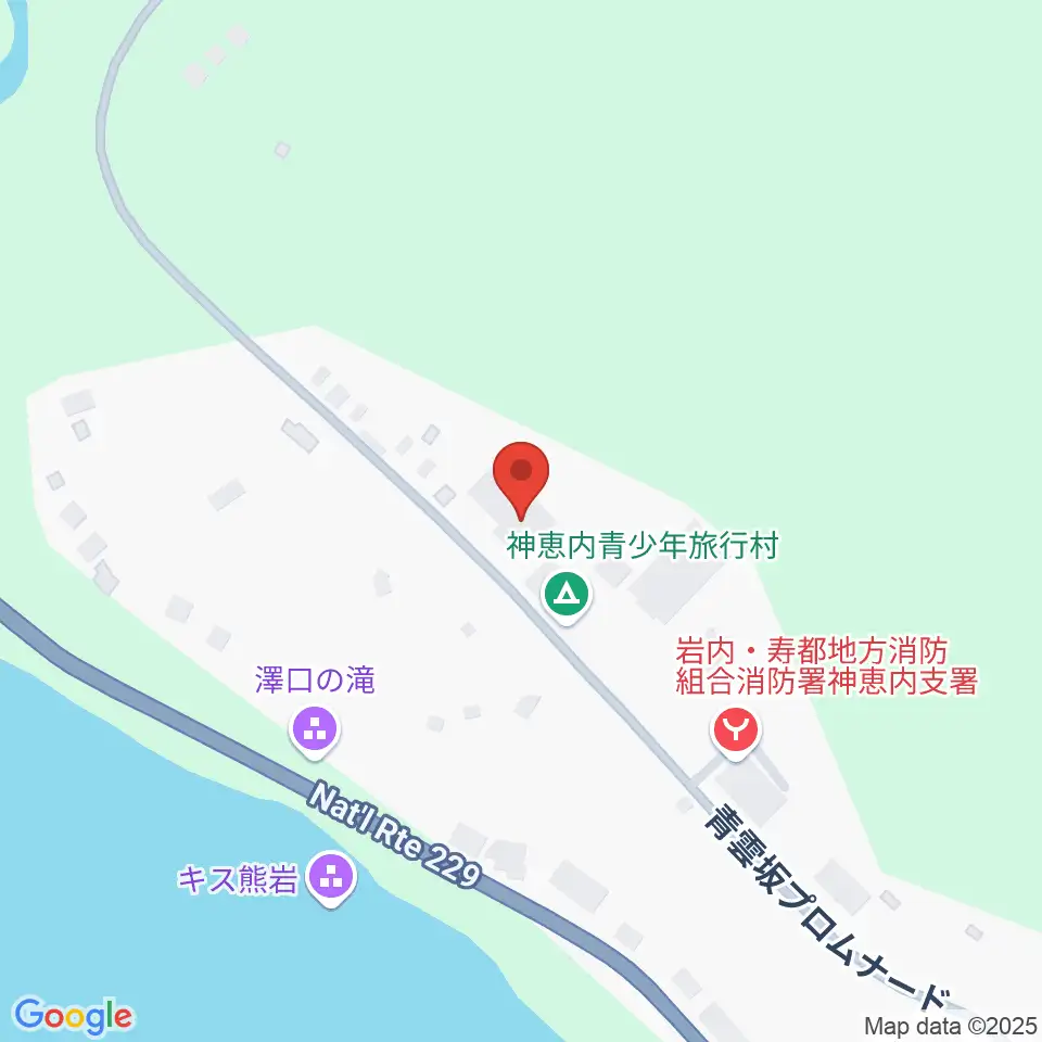 神恵内村郷土資料館周辺の駐車場・コインパーキング一覧地図