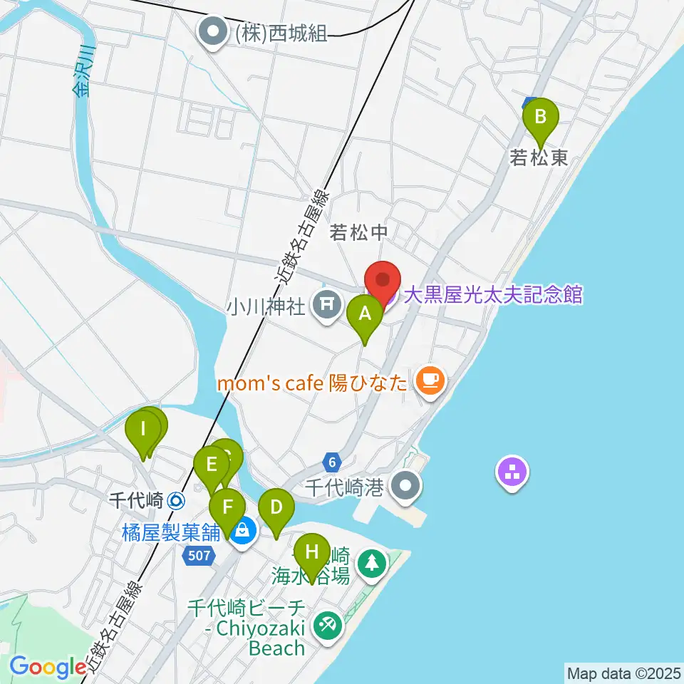大黒屋光太夫記念館周辺の駐車場・コインパーキング一覧地図