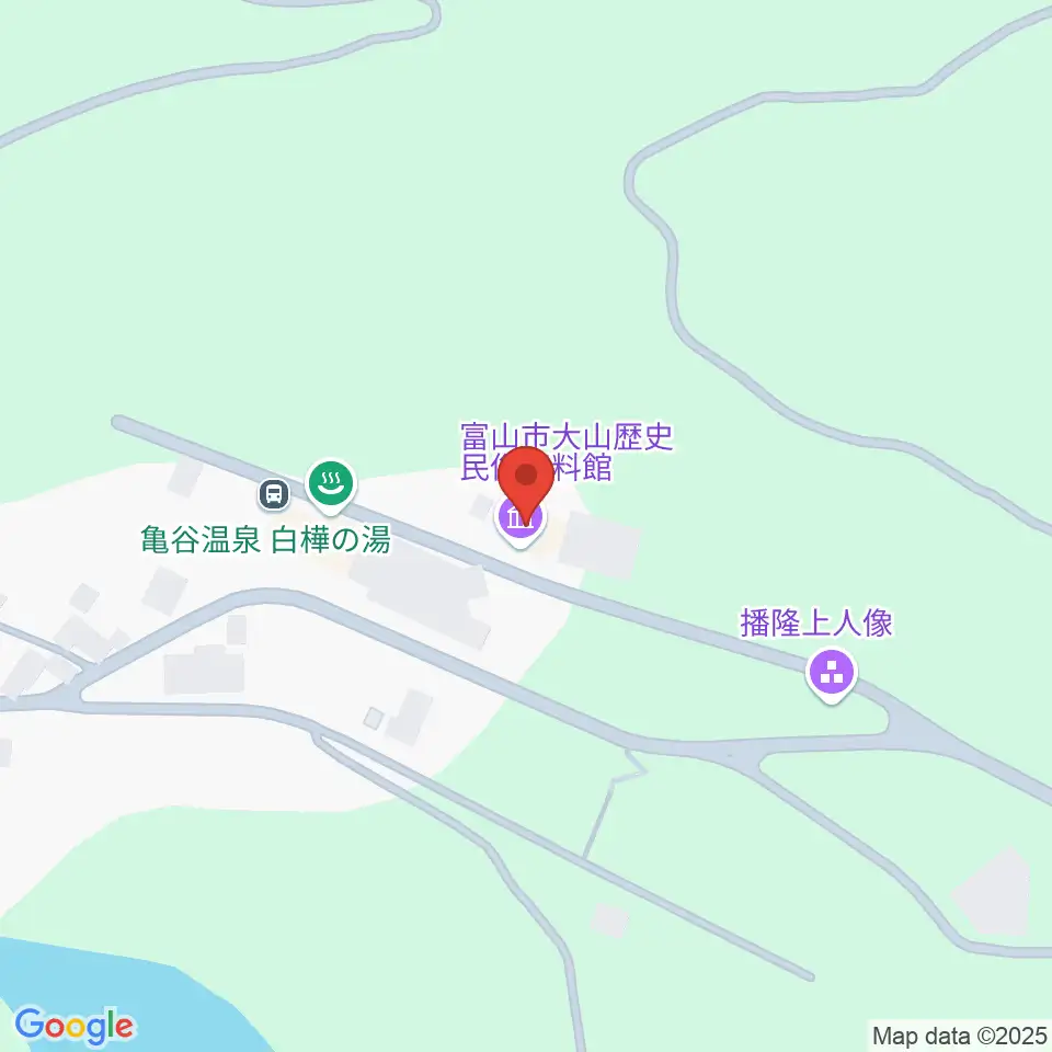 大山歴史民俗資料館周辺の駐車場・コインパーキング一覧地図