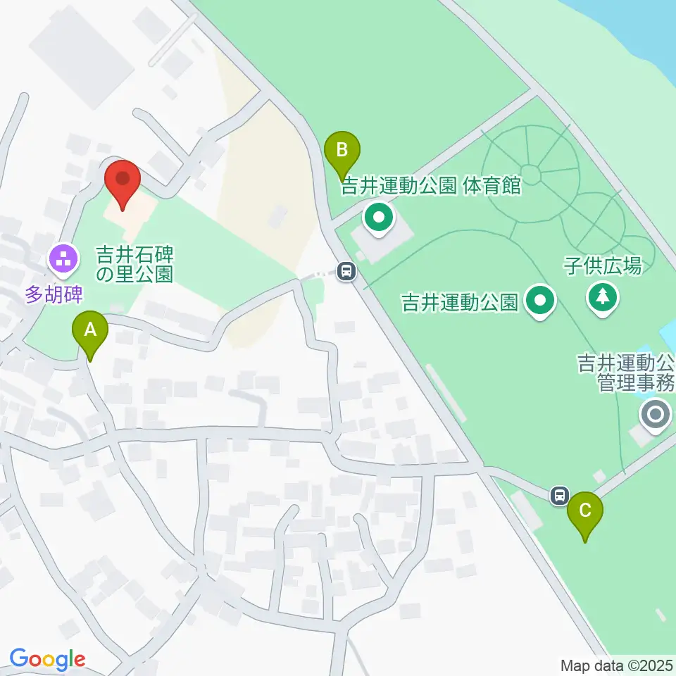 多胡碑記念館周辺の駐車場・コインパーキング一覧地図