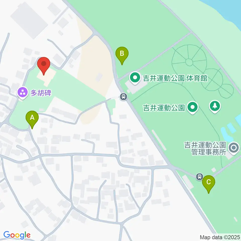 多胡碑記念館周辺の駐車場・コインパーキング一覧地図