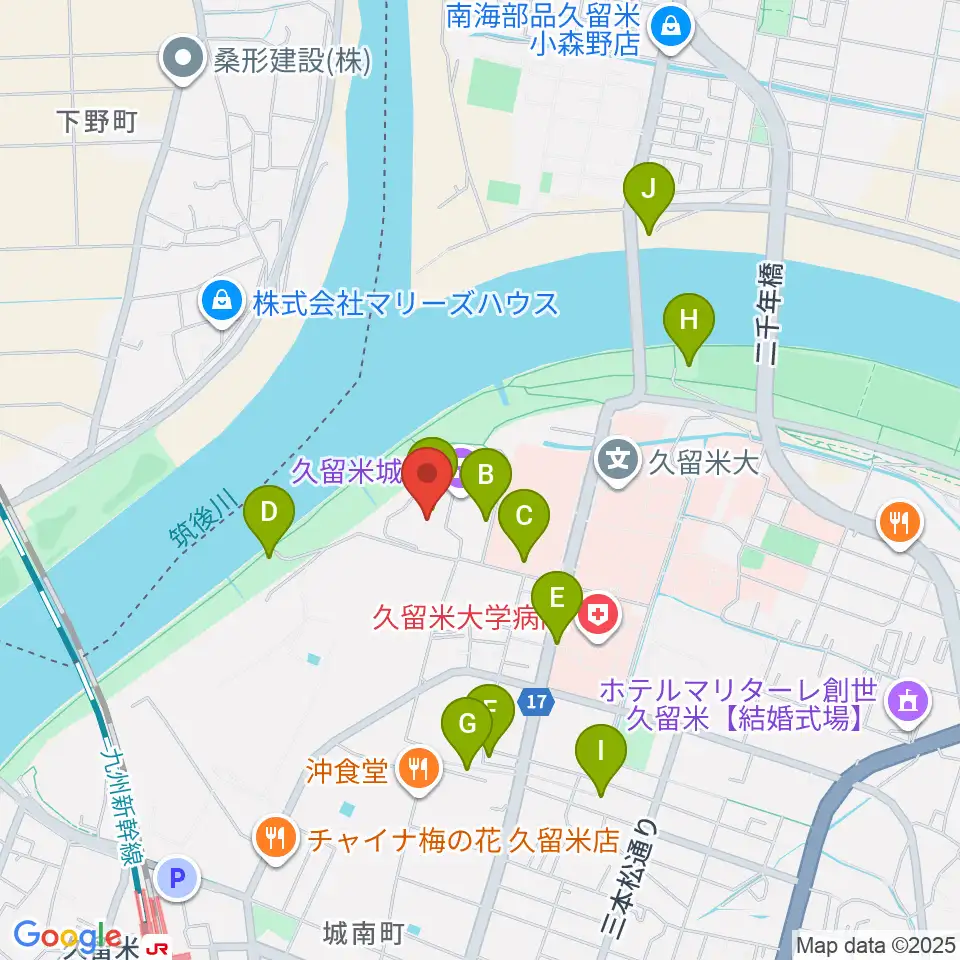 有馬記念館周辺の駐車場・コインパーキング一覧地図