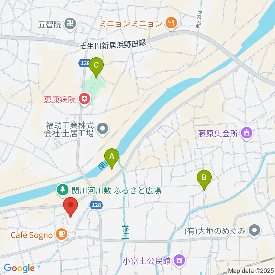 アリーナ土居周辺の駐車場・コインパーキング一覧地図