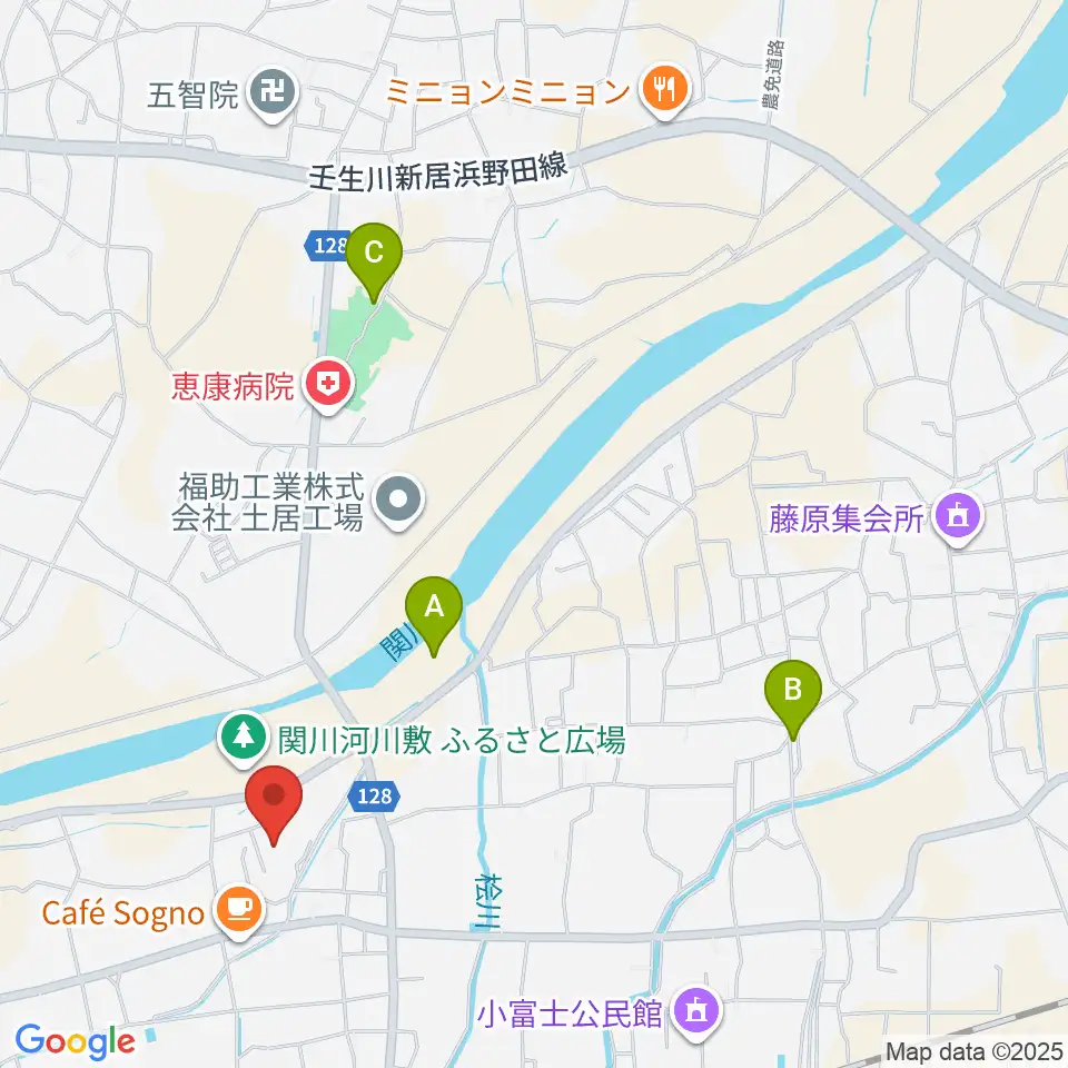 アリーナ土居周辺の駐車場・コインパーキング一覧地図