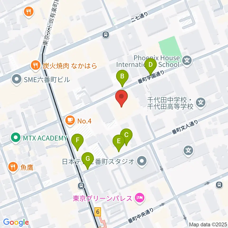 サウンドインスタジオ周辺の駐車場・コインパーキング一覧地図