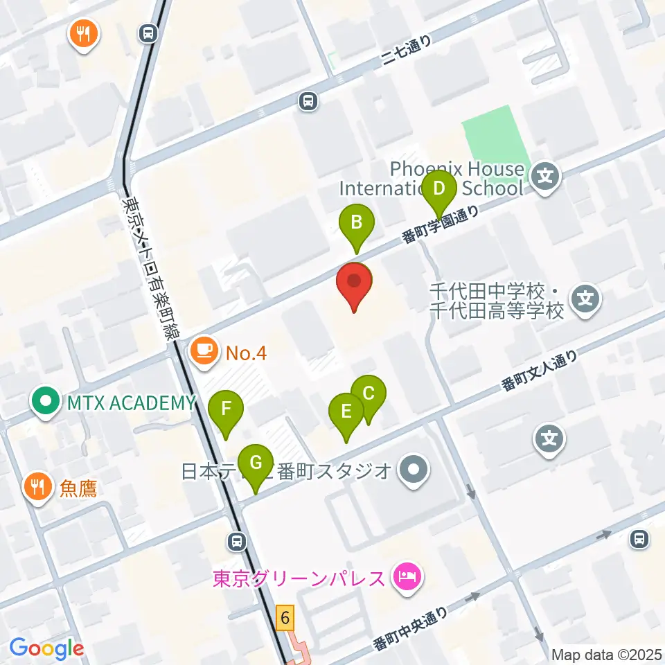 サウンドインスタジオ周辺の駐車場・コインパーキング一覧地図