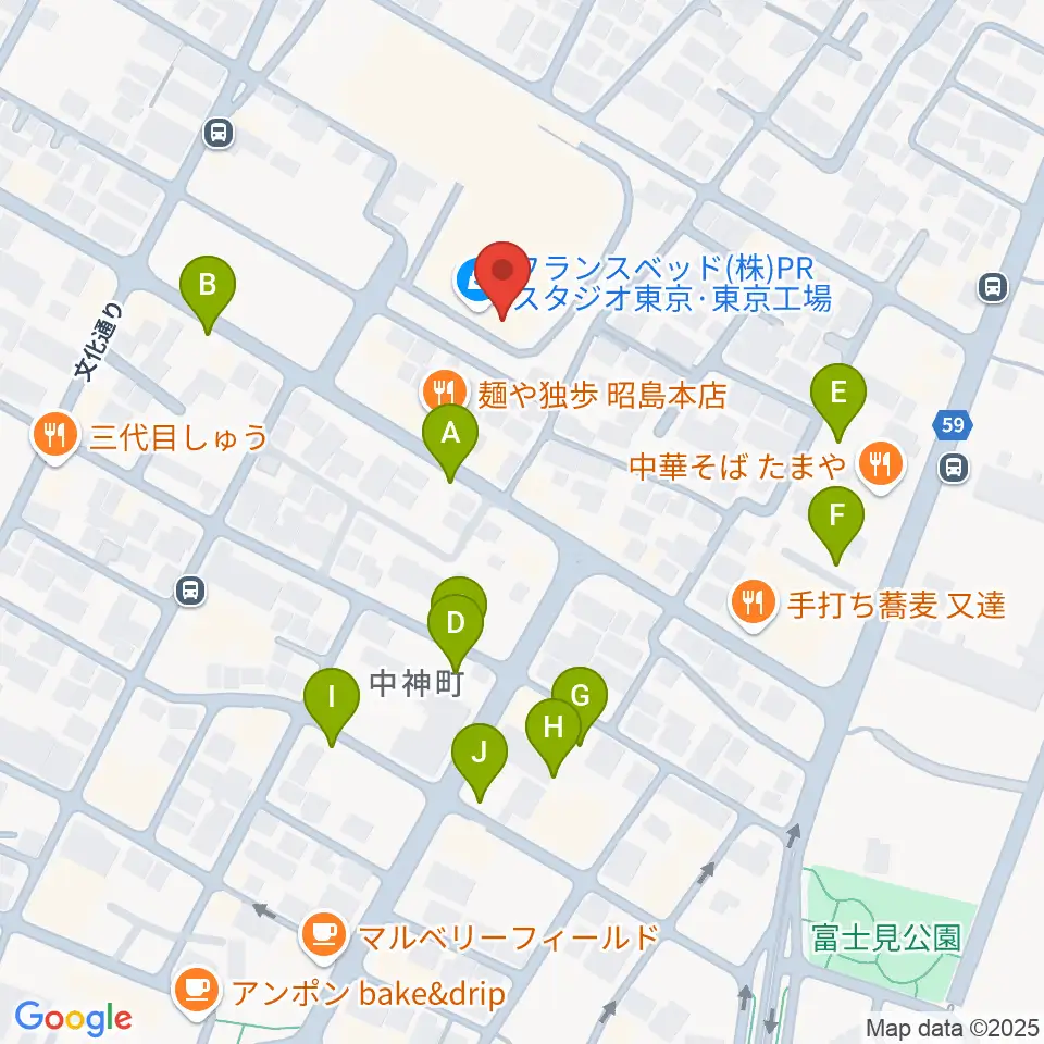 家具の博物館周辺の駐車場・コインパーキング一覧地図