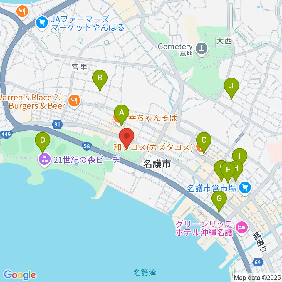 21世紀の森体育館周辺の駐車場・コインパーキング一覧地図