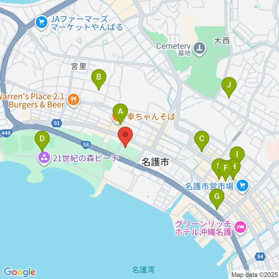 21世紀の森体育館周辺の駐車場・コインパーキング一覧地図