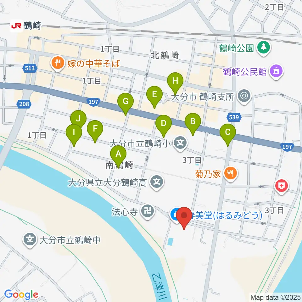 毛利空桑記念館周辺の駐車場・コインパーキング一覧地図
