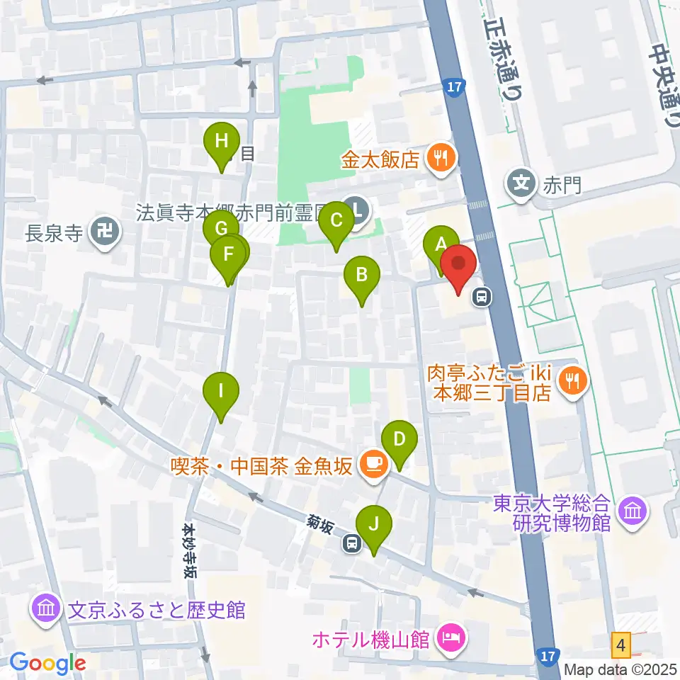 文京HEADPOWER周辺の駐車場・コインパーキング一覧地図