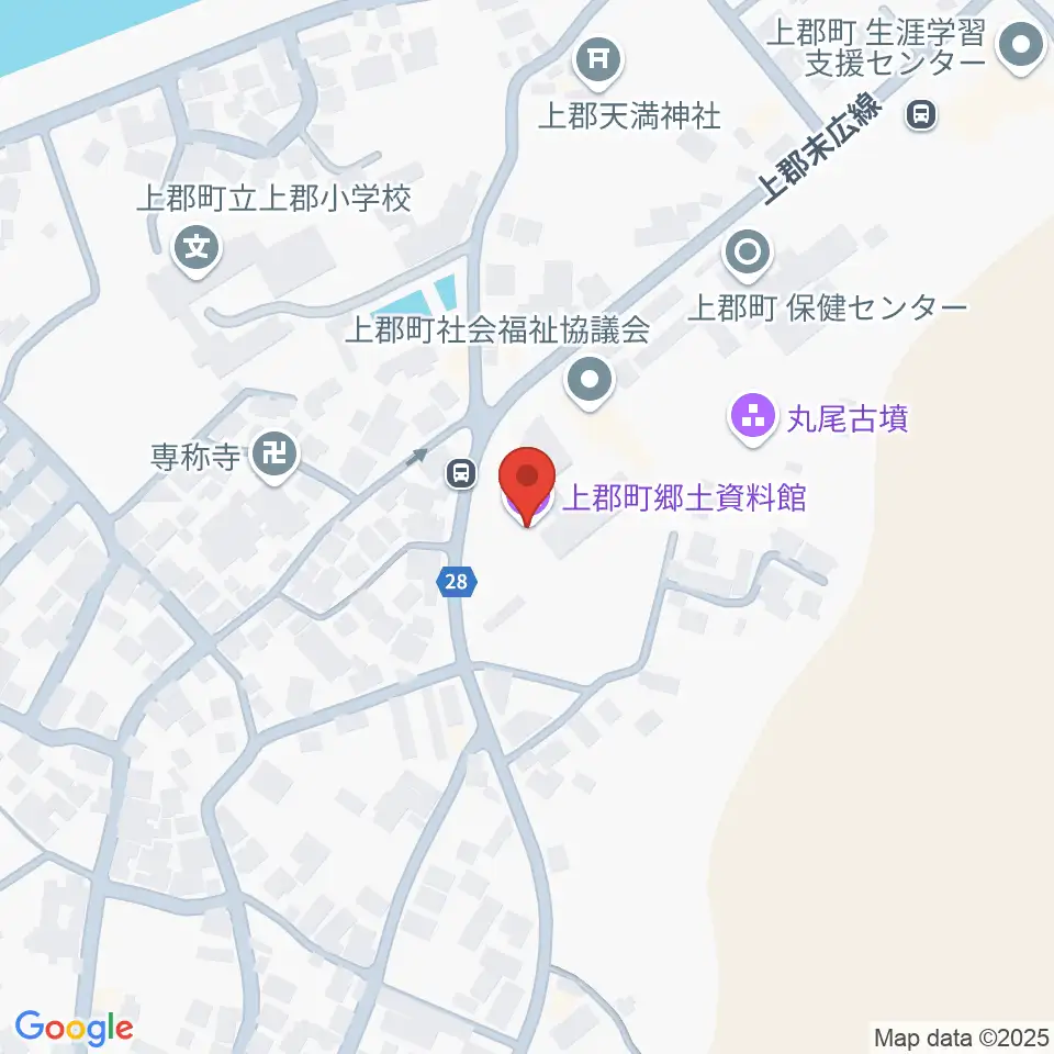 上郡町郷土資料館周辺の駐車場・コインパーキング一覧地図