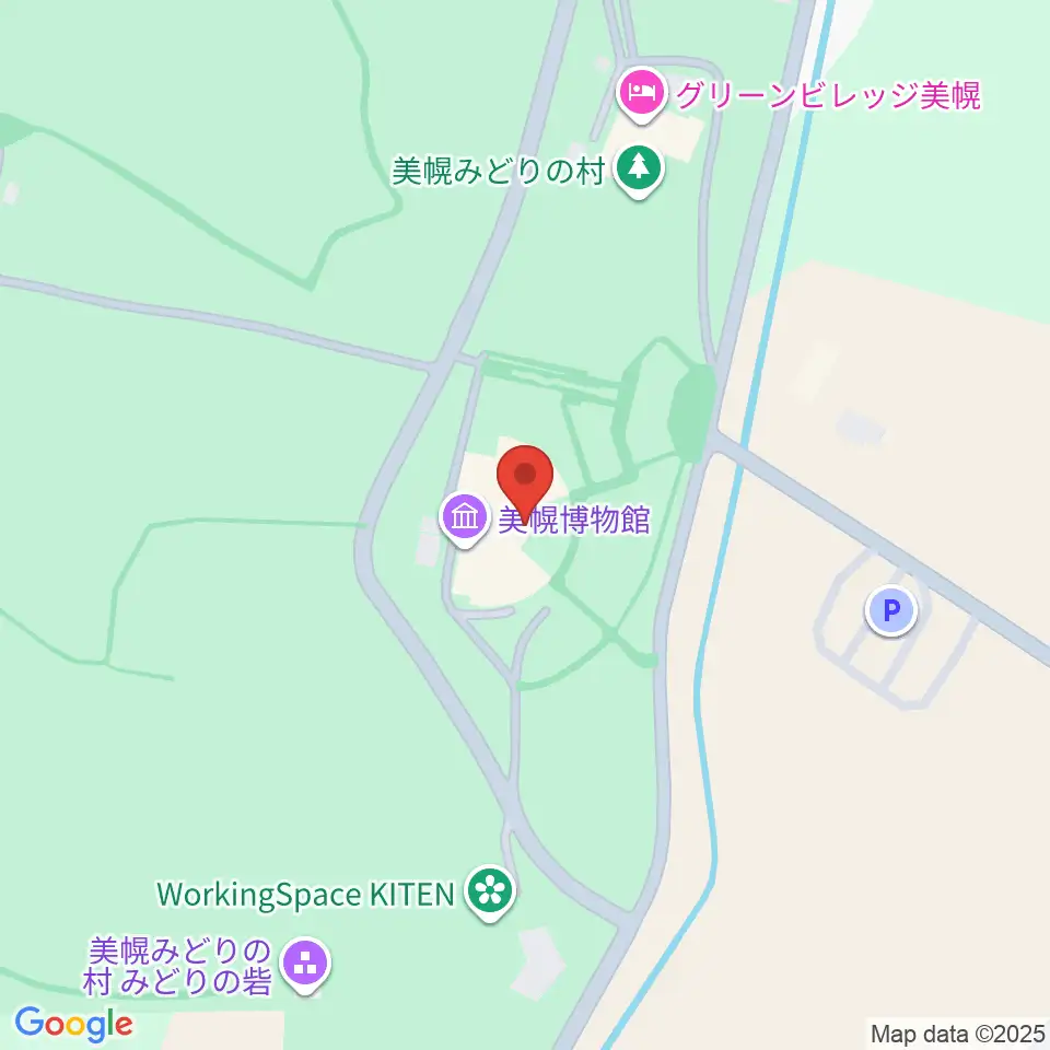 美幌博物館周辺の駐車場・コインパーキング一覧地図